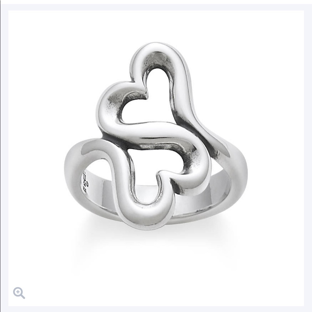 James Avery Heart to Heart ring
